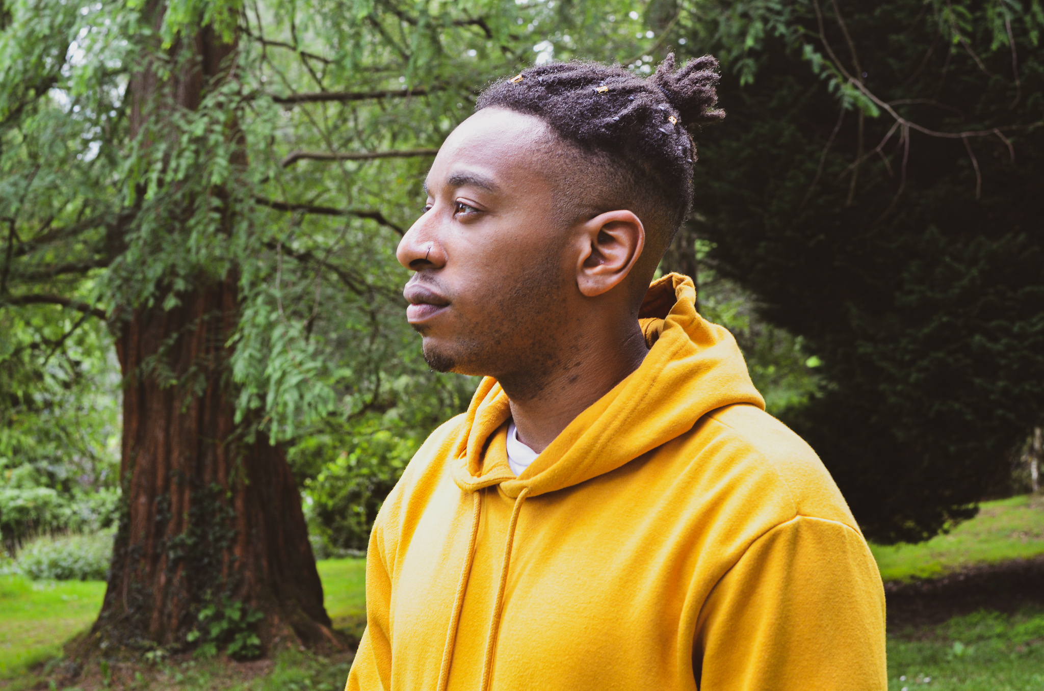 Jay Clique outside - album promo photoshoot - biography